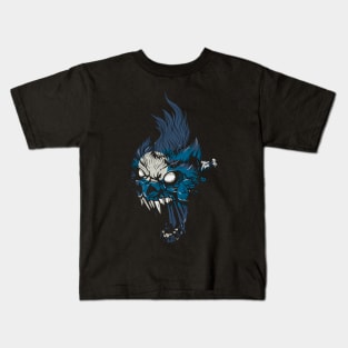 Werewolf Skull Head Kids T-Shirt